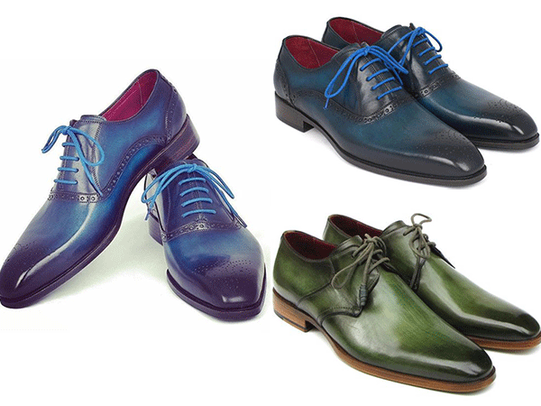 รองเท้าที่มีสีสันสามารถเเมทช์กับชุดสูทสไตล์เเฟชั่น หรือเป็นงานเลี้ยงที่มีธีมสีสดใส 